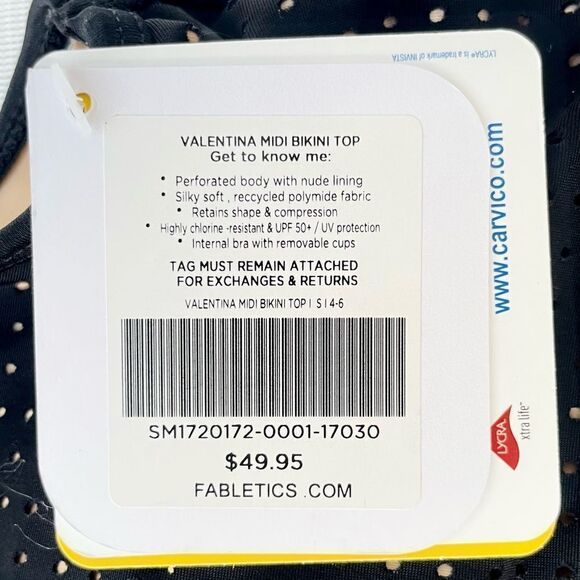 Fabletics Valentina Midi Bikini Top - Picture 12 of 15